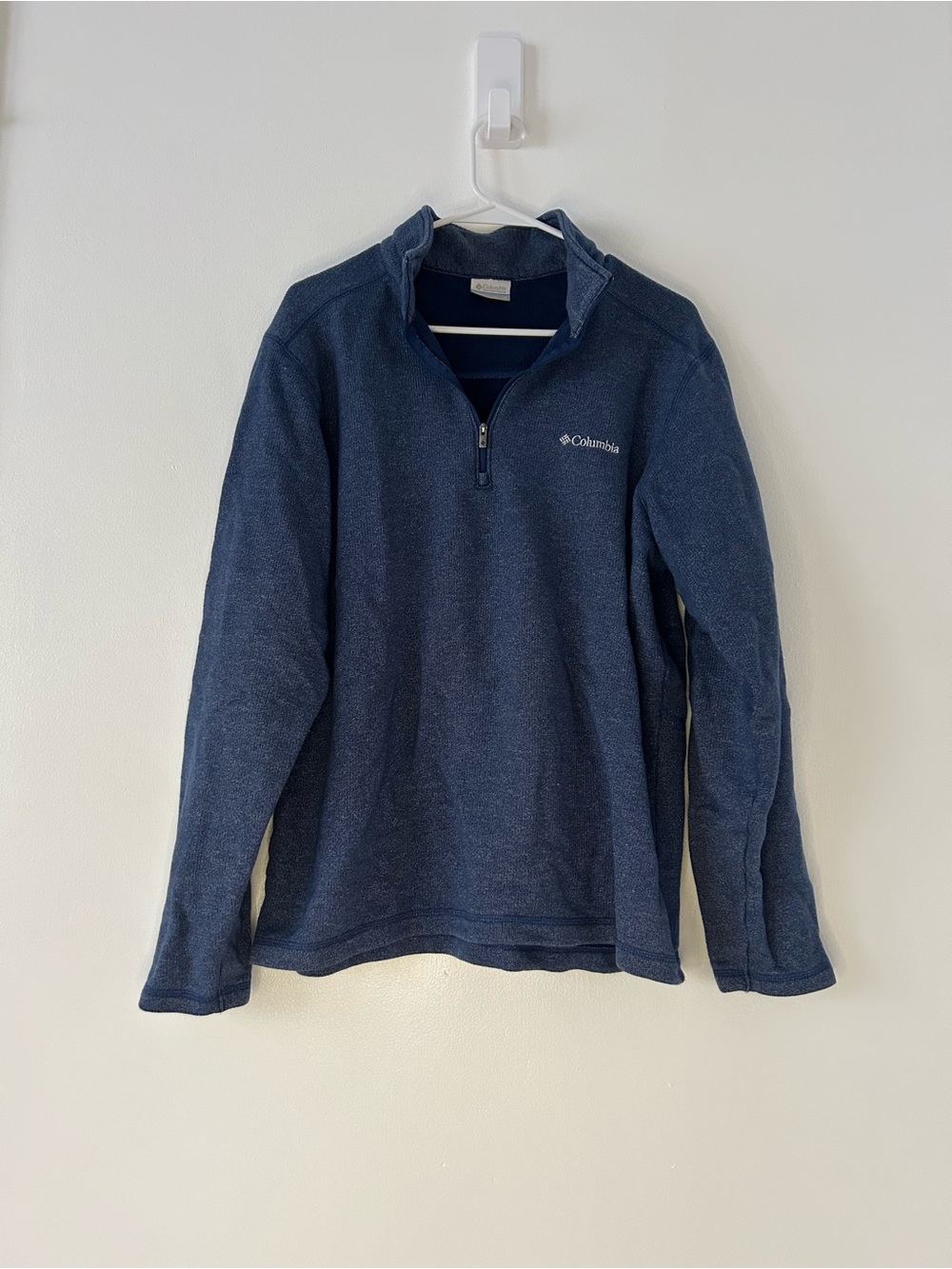 Columbia Men's Navy Quarter-Zip Pullover